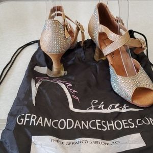 G Franco salsa dancing shoes